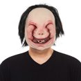 thumbnail image 1 of Máscara de terror con cara y dientes distorsionados, de resina, 32 cm, con una sonrisa espeluznante, 1 of 3