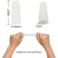 thumbnail image 2 of 20 Pieces Gel Finger Cover, Silicone Finger Cots, Finger Protector for Women and Men, Great for Trigger Finger, Finger Cracking, Finger Arthritis, Finger Callus, 2 of 5