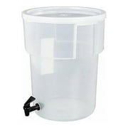 Carlisle Foodservice Beverage Dispenser,Round,5 Gal,Black 220930