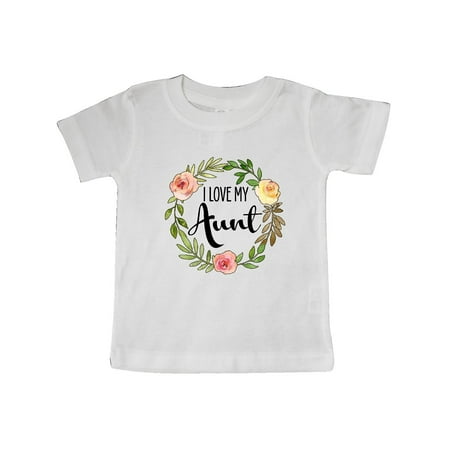 

Inktastic I Love my Aunt- flower circle Gift Baby Boy or Baby Girl T-Shirt