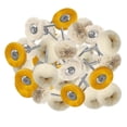 thumbnail image 5 of 80Pcs 1 Inch Cashmere Cotton Cloth Polishing Buffing Wheel Kit for Rotary Tools, 3mm 1/8Inch Shank Small Polishing Wheel, 5 of 5