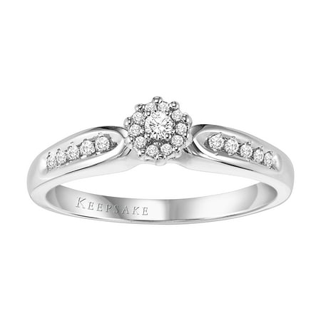 Keepsake Giselle 1/5 Carat T.W. Certified Diamond 10kt White Gold Ring