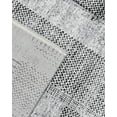 thumbnail image 2 of Bella Grey Abstract Polyester Area Rugs for Living Room Jacquard Textured Modern Rugs Soft Geometric Rug for Bedroom Mid Century Washable Rug Non-Slip Bohemian Perfect for Dining Room Office, 2 of 4