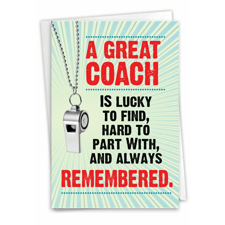 You Knocked It Out of the Park Baseball Coach Thank You card