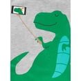 thumbnail image 3 of Conjunto de pijama Simple Joys by Carter's Boys, 4 piezas, 2T, gris y verde, 3 of 3