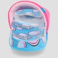 thumbnail image 2 of BUBBLE YUM Slide Sandals for Kids, Bubble Gum Pool Slide, Pink, Big Kid Size 2/3, 2 of 5