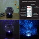 thumbnail image 2 of Galaxy Star LED Night Light Proyector giratorio 3 colores Luces ajustables Cable USB Control remoto recargable JAMW Sencillez, 2 of 5