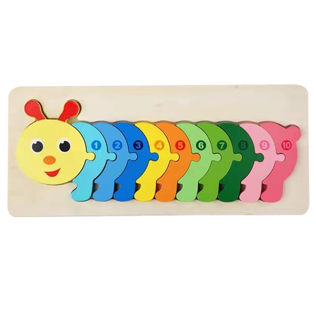 Fiudx Ofertas de la semana Tablero a juego educativo de Aumber del juguete del rompecabezas para el diseño del color de los niños