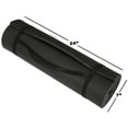 thumbnail image 3 of Wakeman Outdoors Extra-Thick, Non-Slip, NBR Foam Yoga Mat with Carrying Strap, 72" x 24", Black, 3 of 6