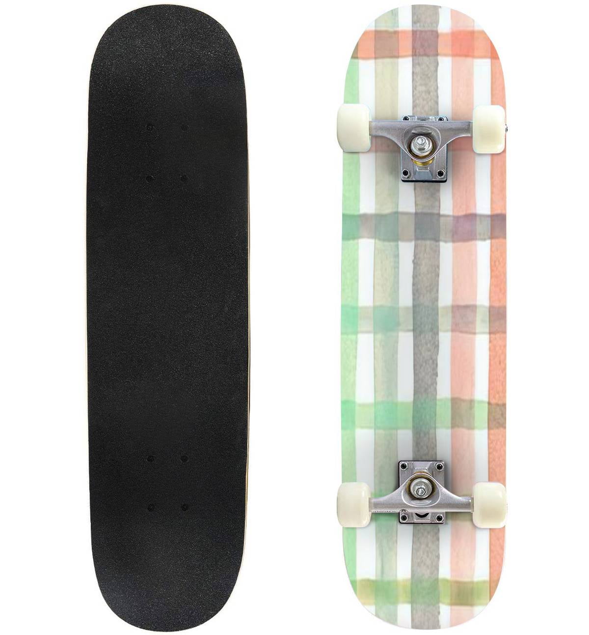 Watercolor checkered pattern gentle pastel colors blue pink emerald