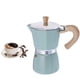 thumbnail image 2 of Cafetera De Aluminio Para El Hogar, Cafetera Espresso Mocha, Cafetera Verde Lago, Percolador De 150/300Ml Methold HA027693-02, 2 of 6