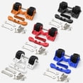 thumbnail image 2 of Amyove Rc Car Rear Wheel Aluminum Alloy Adjustable Angle Wheel Upgraded Parts Compatible For Traxxas 1/10 Maxx 89076, 2 of 8