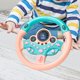 thumbnail image 3 of 1 Juguete de Volante Redondo para Niños Simulador Portátil de Manejo Infantil Estimula Coordinación Y Observación con Ventosas para Fácil Instalación Rosa, 3 of 8