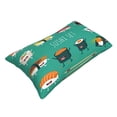 thumbnail image 3 of Kll Cute Sushi Pillow Covers Envelope Closure,Super Soft And Cozy Fuzzy Fleece Pillow Case Cover 14"X20", 3 of 9