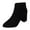 Black, variant on Beige Women'S Mid Heel Booties With An Elegant Pointed Toe Side Zipper Access Chunky Sole For Stable Walk
