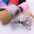 thumbnail image 3 of Trayknick 1 Roll Ribbon Decor Exquisite Workmanship Easy to Use Net Yarn Decorative Sparkling DIY Mesh Ribbon for Party Decoration, 3 of 13