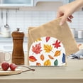 thumbnail image 2 of Yayeee Napkin Holder for Table Set of 2 Kitchen Paper Tissue Organization, Blue Leaves, 2 of 8