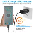 thumbnail image 3 of USB Type C Charger Block, 25W Fast Charging Block for Samsung Galaxy S25 S24 Ultra S23 S22 S21 S20 Note20 / iPhone 17 16 15 14 13 Pro Max, Super Fast Wall Charger Plug Power Adapter, 2 Pack, 3 of 7