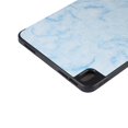 thumbnail image 4 of SaniMore Tri-fold Stand Case for iPad 10th Generation 10.9" 2022, PU Leather Marble Case Shockproof TPU Back [Auto Wake/Sleep + Pen Holder] Full Protective Fashion Tablet Case for iPad 2022, Blue, 4 of 7