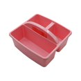 thumbnail image 1 of Plastic Grid Storage Basket - Reinforced And Durable Organizer For Home Stackable Storage Basket purple, 1 of 6