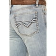 thumbnail image 4 of Cody James Men's Sawbuck Wash Jackson Slim Straight Stretch Denim Jeans - CJSP24J61-LTW 44W x 32L  US, 4 of 4