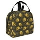 thumbnail image 2 of Easygdp Cute Cartoon Bees Bolsa Térmica Premium - Tela Oxford Impermeable, Gran Capacidad, Bolsillo Frontal, Unisex para Trabajo, Escuela, Actividades al Aire Libre y Picnics, 2 of 8