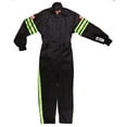 thumbnail image 3 of RaceQuip 1959990RQP Youth 1 Piece Racing Suit, SFI-1 Black, 2XS, 3 of 7