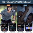 thumbnail image 5 of Lostrain Reloj Inteligente Hombre y Mujer,Smartwatch Deportivo 1.96" HD Pantalla táctil con Llamada Bluetooth,Pulsera Inteligente Impermeable Monitor De Frecuencia Cardíaca/SPO2/Presión Arterial, 5 of 5