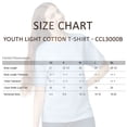 thumbnail image 3 of Crown Craze® Youth Short Sleeve T-Shirts 100% U.S. Cotton Crewneck Solid Tee Shirt (Orange, XL), 3 of 7