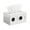 B, variant on Elegant Facial Tissue BoxPlastic Material. Stylish Design, Practical, Compact, Great Gift Idea