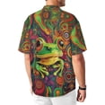 thumbnail image 2 of Mens Short Sleeve Button Up Shirts, Casual Party Shirts Stylish Beach Shirt Gifts for Men, 2 of 7