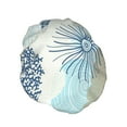 thumbnail image 2 of Balery Algae Corals And Seashells Shower Caps, Double Layer Waterproof Shower Cap, Double Layers Reusable Shower Cap With Soft Comfortable For Long Thick Hair Soft Bath Shower Hair Caps, 2 of 9