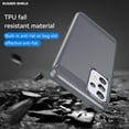 thumbnail image 3 of Samsung A33 5G case,Galaxy A33 5G case,with HD Screen Protector, Fashion Shock-Absorption Flexible TPU Bumper Soft Rubber Protective Case Cove for Samsung Galaxy A33 5G (Gray Brushed TPU), 3 of 16