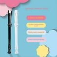 thumbnail image 4 of Transparent G Key Vertical Flute, 8-Hole ABS Musical Instrument for Kids & Students - Easy-to-Play, Compact (35*5.5*3.5) Design Ideal for Classroom Lessons, Beginners, and On-the-Go Practice,, 4 of 6