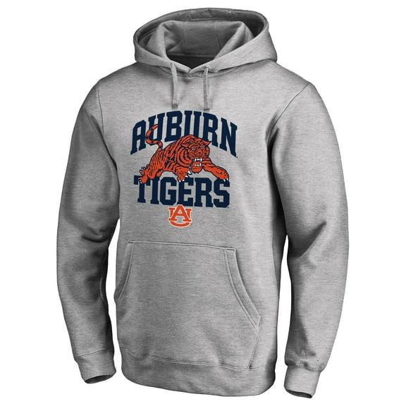 Men's Heathered Gray Auburn Tigers Hometown Collection Pullover Hoodie