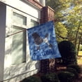 thumbnail image 2 of Poodle Welcome Flag Canvas House Size, 2 of 4