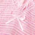 thumbnail image 4 of WILLBEST Vestidos Monos de Verano Informales de Punto Elástico con Lazo y Manga Corta con Escote En V Profundo para Mujer Grande​​, 4 of 4