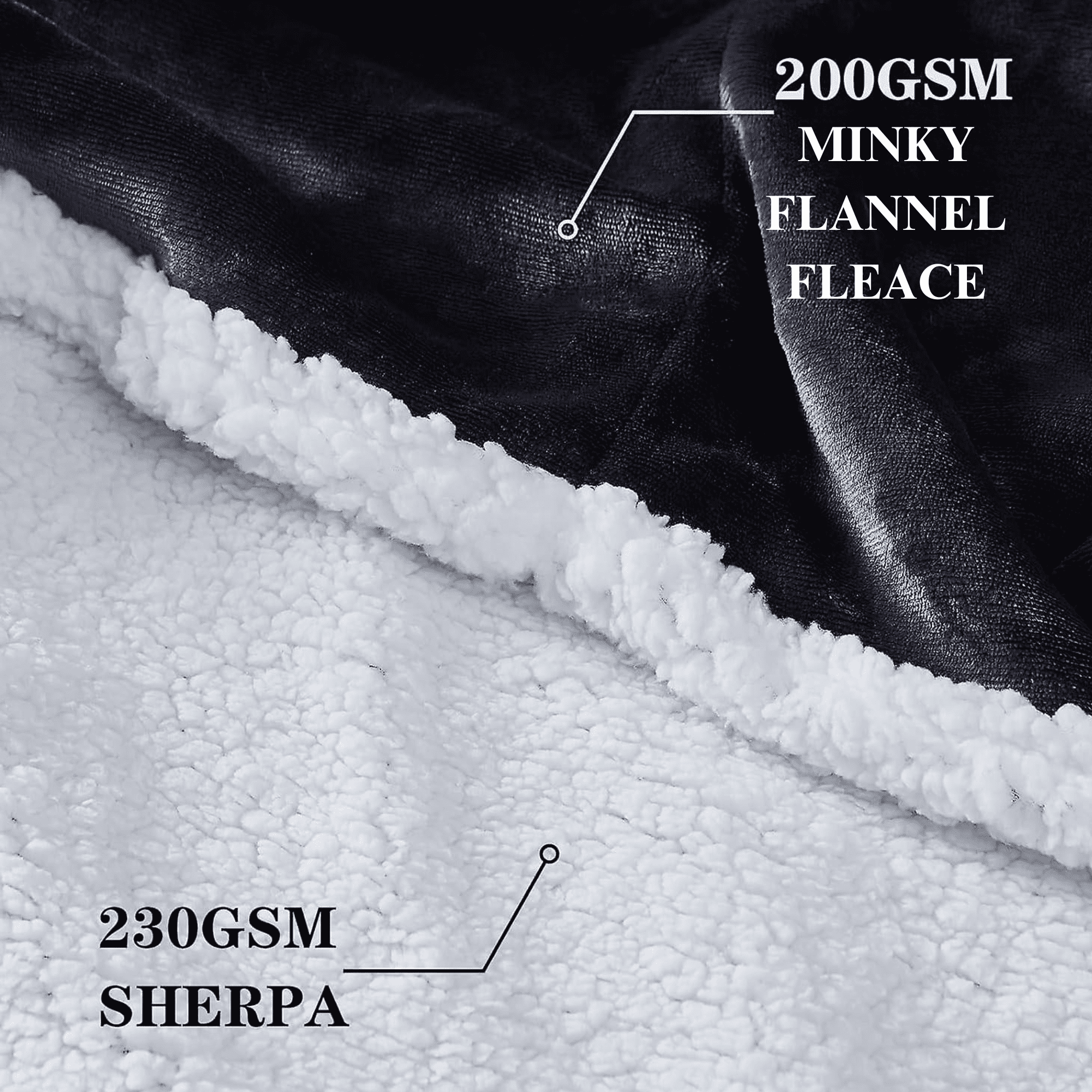 ​Baby Geometrics High-Contrast Baby Floor Blanket – Black & White Tummy Time Mat​