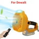 thumbnail image 1 of Ventilador Portátil sin Cable de 14.4-18V para Makita/Bosch/Dewalt/Milwaukee, Ventilador de Mano para Obra con Batería de Litio de 18V y Luz LED, Recargable por USB para Exteriores, Ventilador de..., 1 of 13