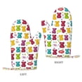 thumbnail image 3 of A Pair Of Heat Insulation And Anti-Perm Gloves 7×11in Thick Anti-Perm Palm With Silicone Piece Lanyard Design Is Easy To Hang Colorful Gummy Bears Candies Jelly Sweets, 3 of 8