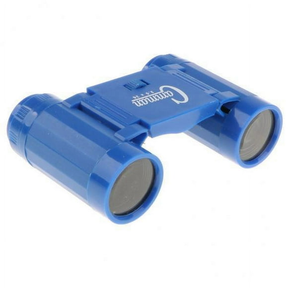 lionlar 3-4pack 26mm 2.5X Plastic Binoculars Telescope Kids Toy Hiking Camping Blue 3 Pcs
