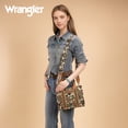 thumbnail image 3 of Wrangler Tote Bag for Women Western Camo Pattern Canvas Crossbody bag Handbag Vintage Design, Green, 3 of 6