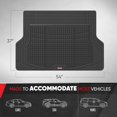 thumbnail image 4 of Tapis Cargo en PVC MT-985-BK/noir, 4 of 7