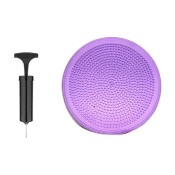 Cojín de Equilibrio Perfecl Violeta 33 cm con Bomba de Aire