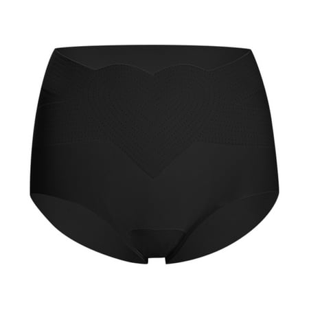 vigerkar Tummy Control Underwear for Women High Waisted Butt Lifter Panty Seamless Full Coverage Briefs 2025 Black  L