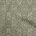 thumbnail image 1 of oneOone Cotton Silk Dusty Green Fabric Damask Sewing Fabric By The Yard Printed Diy Clothing Sewing Supplies 42 Inch Wide, 1 of 4