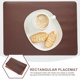 thumbnail image 3 of unbranded Individual Para De Comedor En Marrón Con Función Aislante Y Superficie Fácil De Limpiar, 3 of 7