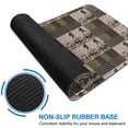 thumbnail image 6 of Long Mouse Pads for Desk,Multicolor Bigfoot and Camping Pattern Desk Mats on Top Of Desks, Desk Mouse Pad Extra Large with 3mm Non-Slip Base and Stitched Edge for Gaming,Office,Work,Home 31.5"x11.8", 6 of 6