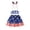 ZA-Blue, variant on Wxirdiow Girls Party Dress Kids USA Dress for Girls 4th of July Dresses American Flag Skirts Patriotic Tulle Dress Independence Day Outfit Blue Size,2 Year