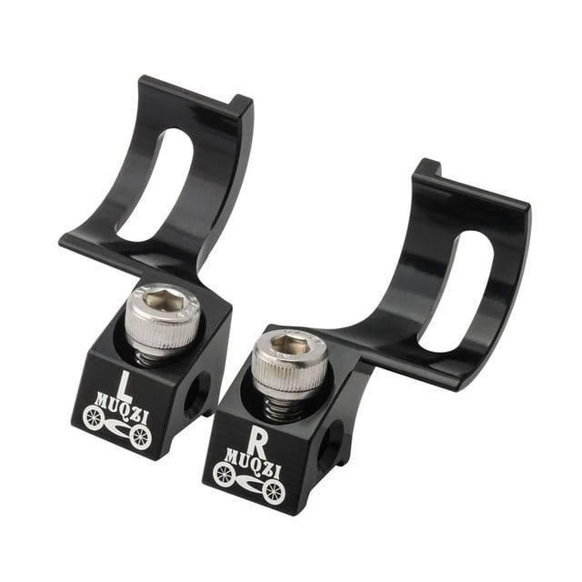 MasteelfCA 2pcs Front Derailleur Integrated Clamp Rings Bike Accessory Mountain Bike Parts